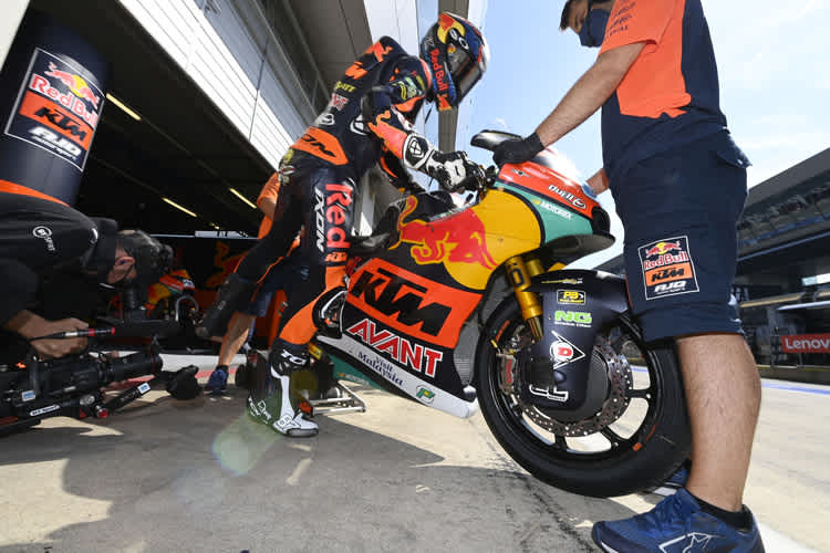 Remy Gardner hinterließ einen bärenstarken Eindruck im FP3