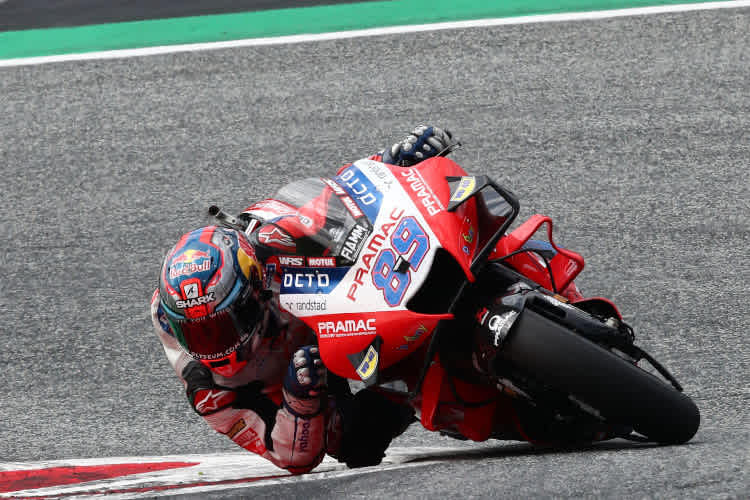 Steiermark-GP-Sieger Jorge Martin führte das gesamte Q1 an
