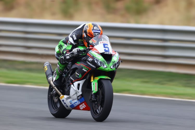 Philipp Öttl war mit Platz 6 im zweiten Rennen zufrieden