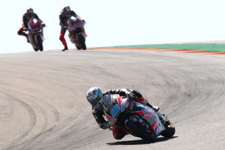 Marcel Schrötter freut sich auf das GP-Wochenende in Misano