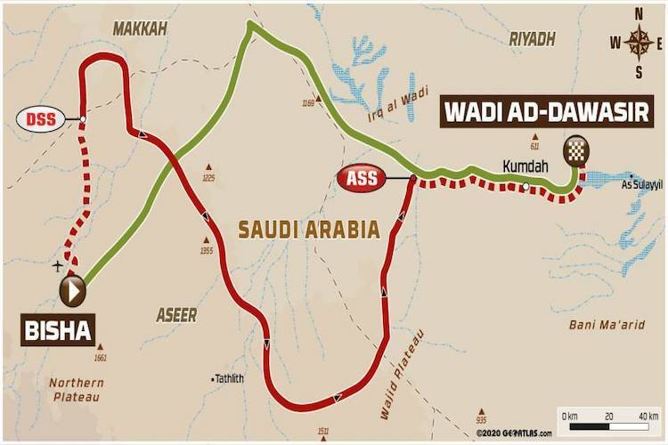 Die Dakar-Rallye taucht 2021 erstmals in die Dünen ein