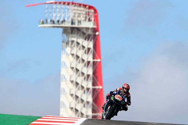 Fabio Quartararo auf dem COTA