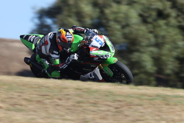 Philipp Öttl kann das Limit seiner Kawasaki nicht ausreizen