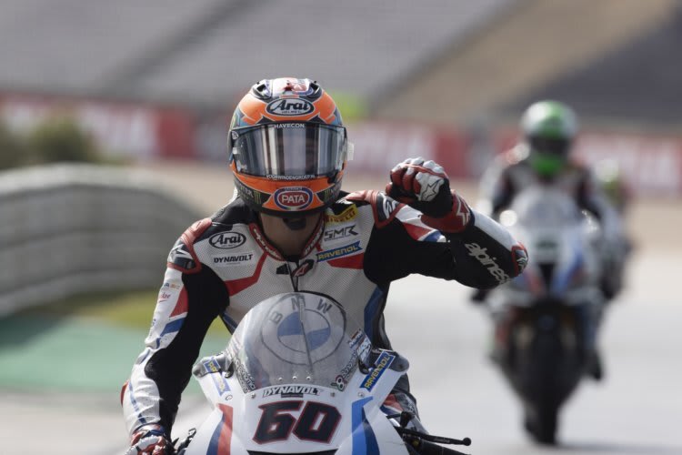 Michael van der Mark holte in Portimao den ersten BMW-Sieg seit acht Jahren
