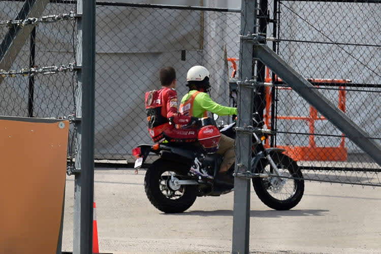 Jeremy Alcoba nach dem Horror-Unfall