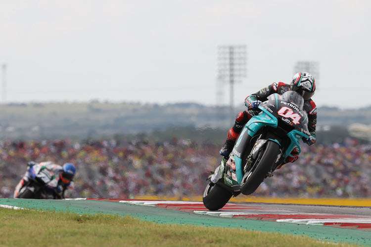 Andrea Dovizioso kämpft mit seiner 2019er-Yamaha