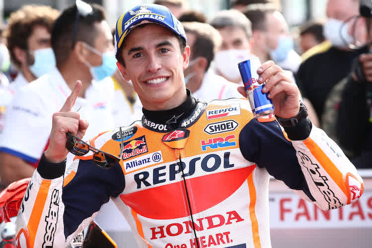 Marc Márquez feierte in Misano seinen dritten Saisonsieg