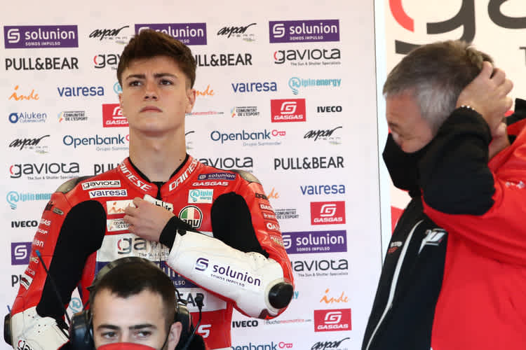 Izan Guevara will in der Moto3-Klasse um den WM-Titel kämpfen