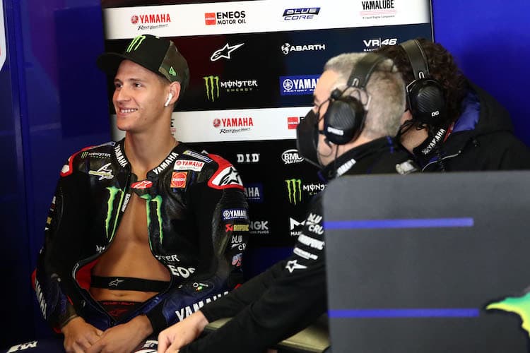 Fabio Quartararo ist bereit für das Saisonfinale in Valencia