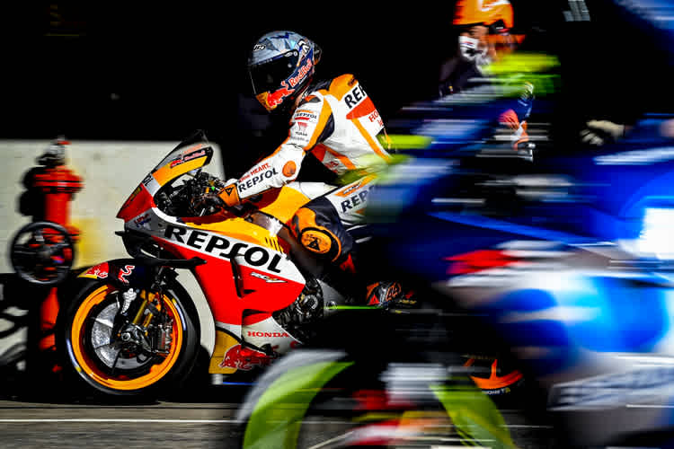 Pol Espargaro fährt in Valencia allein für Repsol Honda