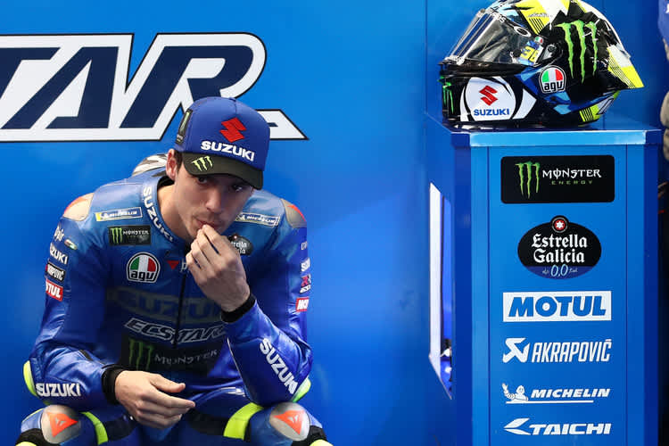 Joan Mir muss in Valencia noch am Setup arbeiten