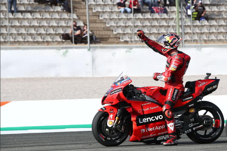 Jack Miller schloss den ersten Tag mit einem guten Gefühl ab