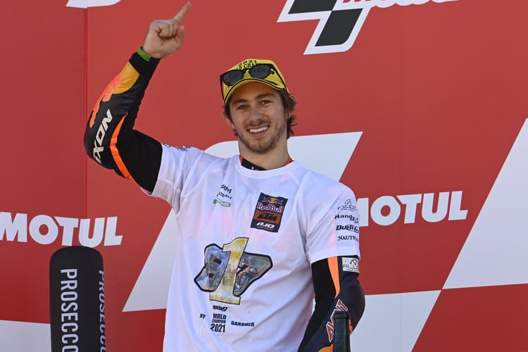 Remy Gardner hat den Moto2-Titel geholt