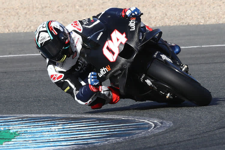 Yamaha-Rückkehrer Andrea Dovizioso beim Jerez-Test