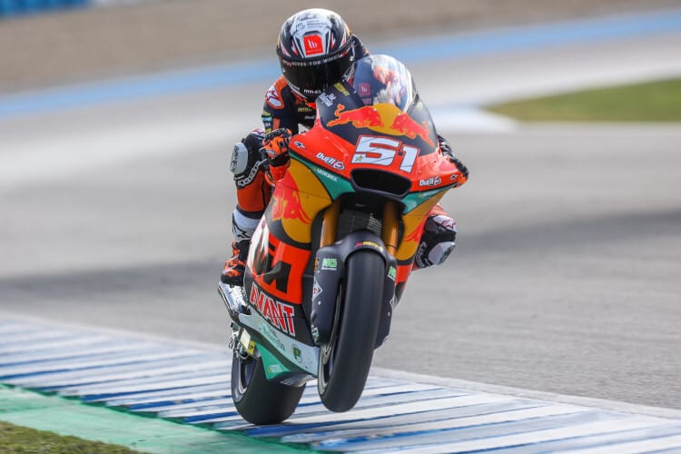 Pedro Acosta auf der Kalex