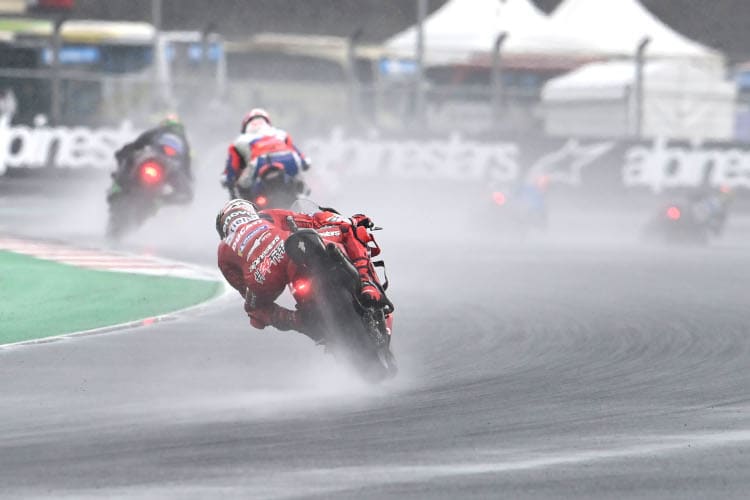 Pecco Bagnaia fuhr hinterher