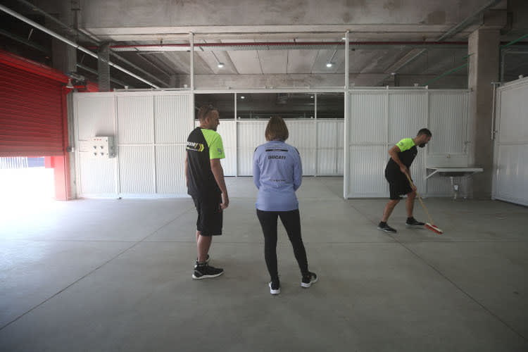 Ein Blick in die VR46-Box