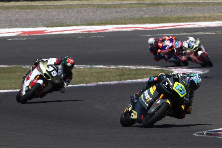 Celestino Vietti gewann und baute die WM-Führung aus