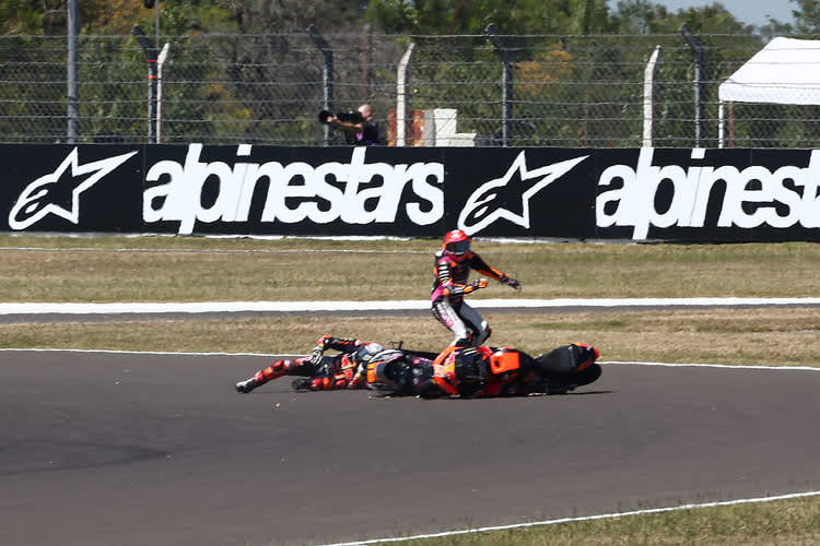 Crash mit Andrea Migno: Jaume Maria kam nicht in die Punkte