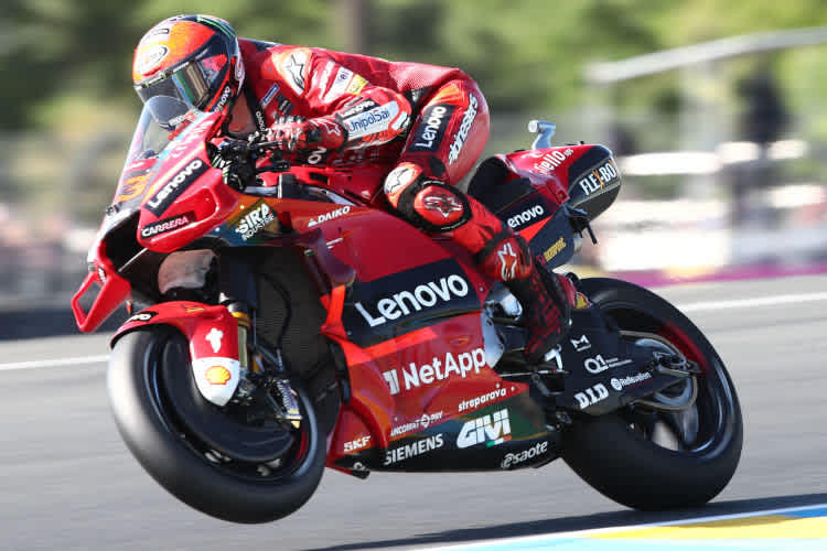 Pecco Bagnaia: Voller Einsatz in Le Mans