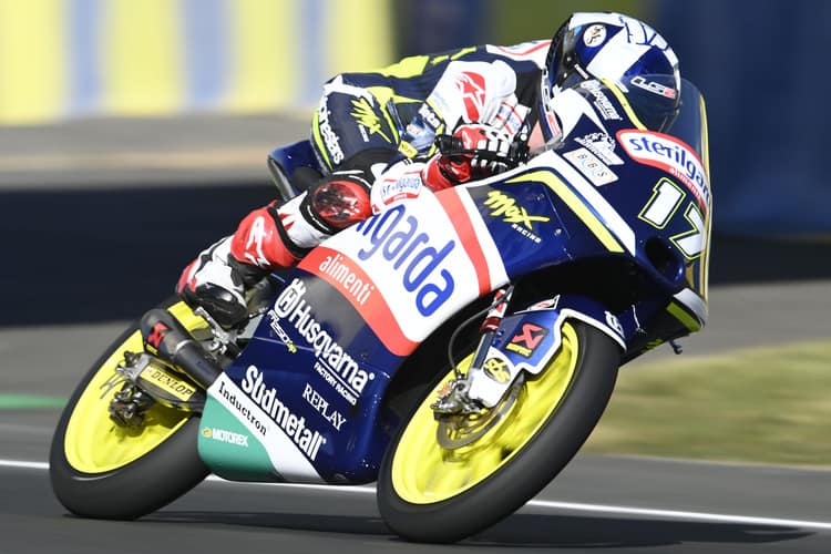 John McPhee in Le Mans