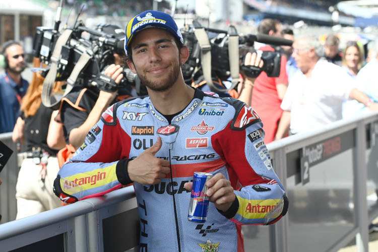 Enea Bastianini war zufrieden