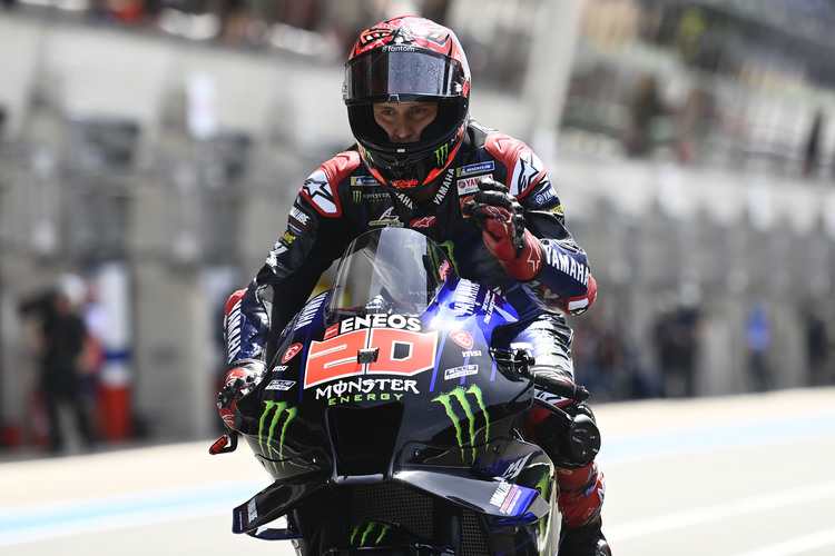 Fabio Quartararo konnte in Le Mans nicht auftrumpfen