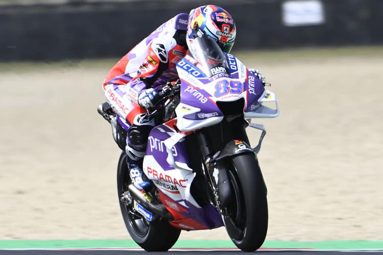 Bis zum Getriebeproblem lief die GP22 von Jorge Martin hervorragend: Mehr als 363 km/h Top-Speed in Mugello