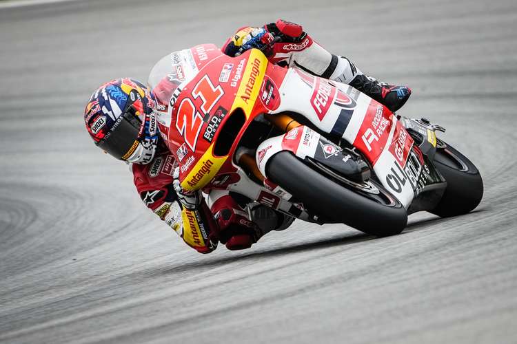 Fabio Di Giannantonio war mit dem Test in Montmeló zufrieden