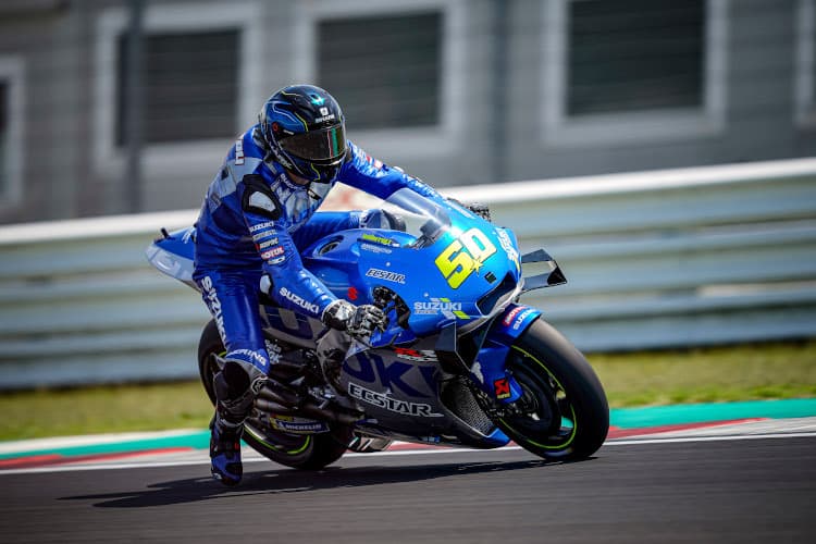 Sylvain Guintoli beim Misano-Test 2020