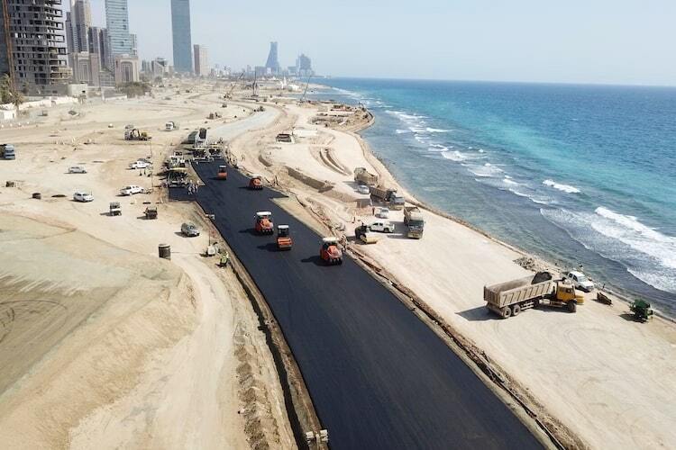 Bauarbeiten in Dschidda