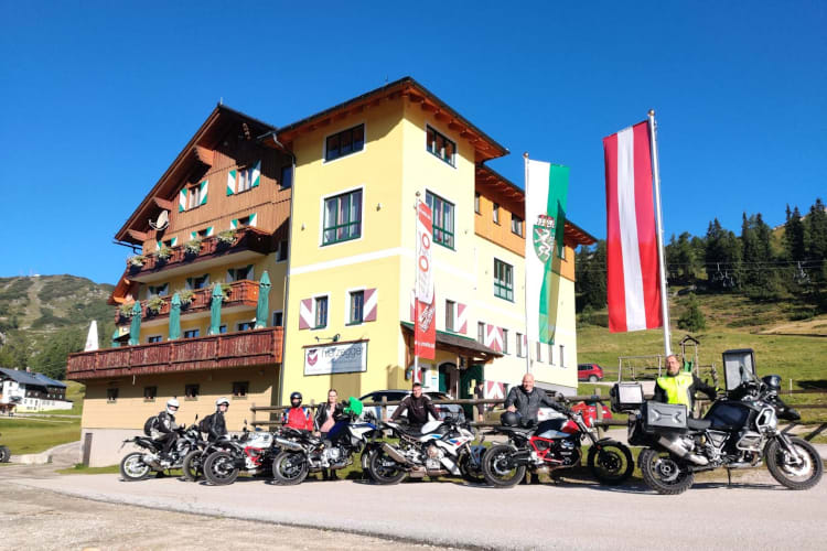 Die Ost-Gruppe auf der Tauplitzalm