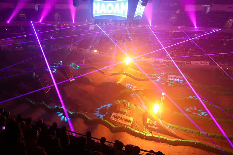 In dieser Saison gibt es in Deutschland keine Supercross-Rennen