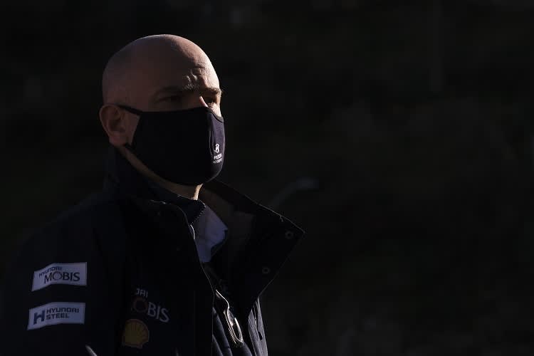 Hyundai-Sportchef Andreas Adamo sah schwarz