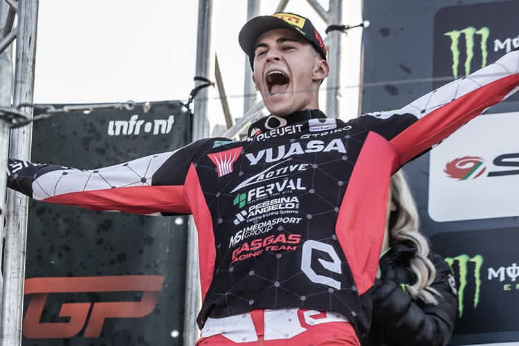 Andrea Adamo stand in Mantova erstmals auf dem WM-Podium