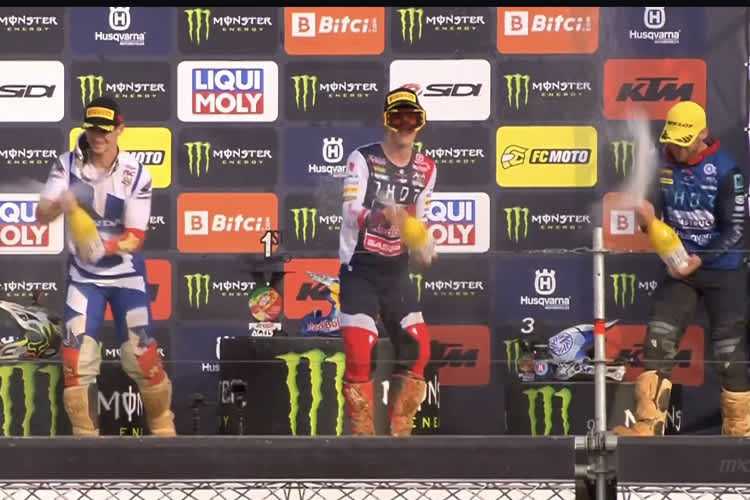 Prado siegte in Portugal vor Gajser und Bogers