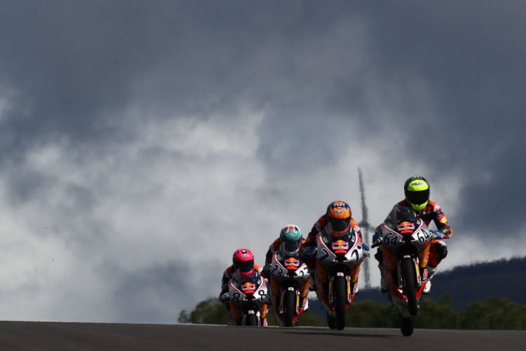 David Muñoz #64 führte das Klassement am Sonntag an