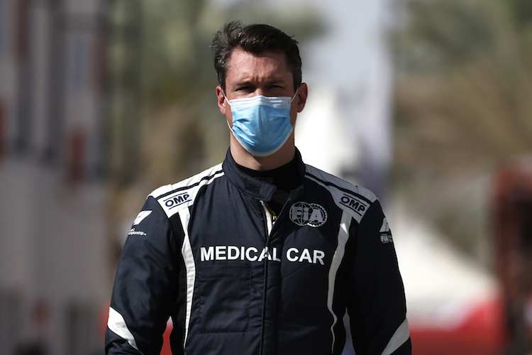 Medical-Car-Fahrer Alan van der Merwe muss zuhause bleiben