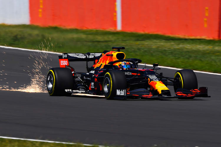 Albon am 25. Juni in Silvestone