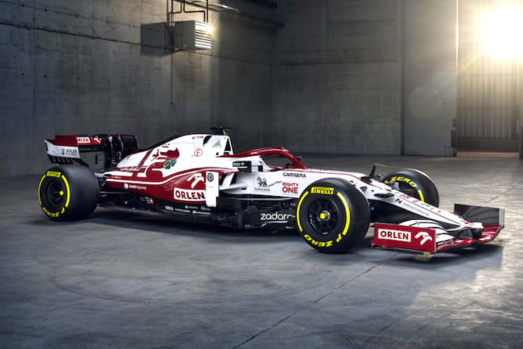 Der neue Alfa Romeo C41-Ferrari