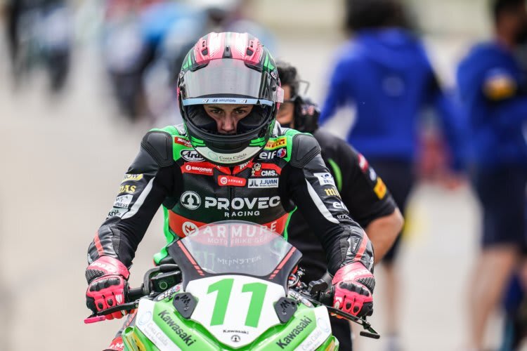 Ana Carrasco voll konzentriert