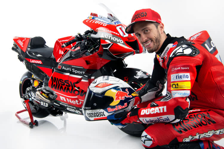 Andrea Dovizioso mit seiner GP20