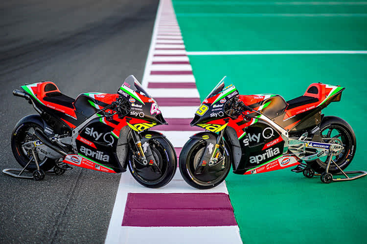 Aprilia RS-GP20: Auch im nächsten Jahr wird Aprilia nur 2 Bikes im Startfeld haben