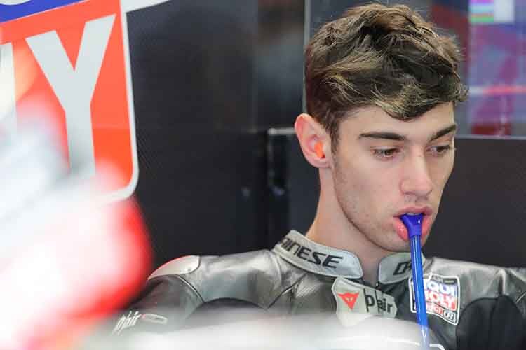 Tony Arbolino ist 2021 in der Moto2-Klasse unterwegs