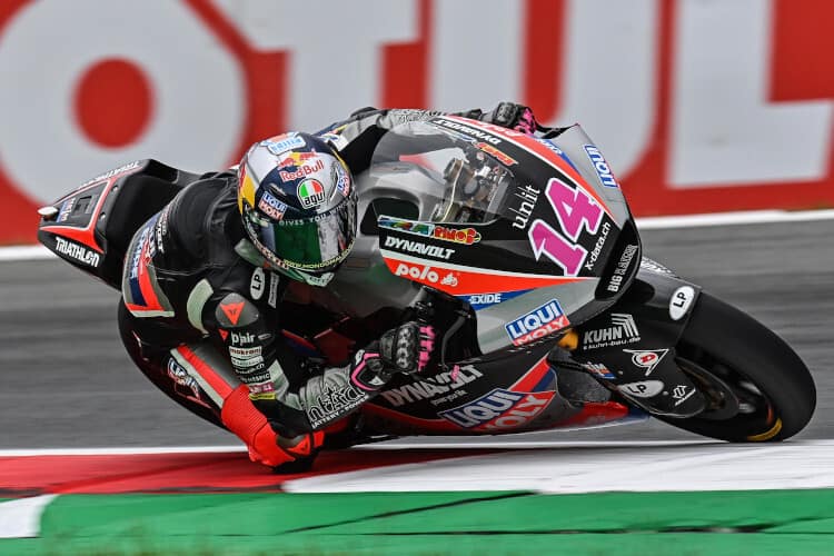 Tony Arbolino auf der Intact-Kalex