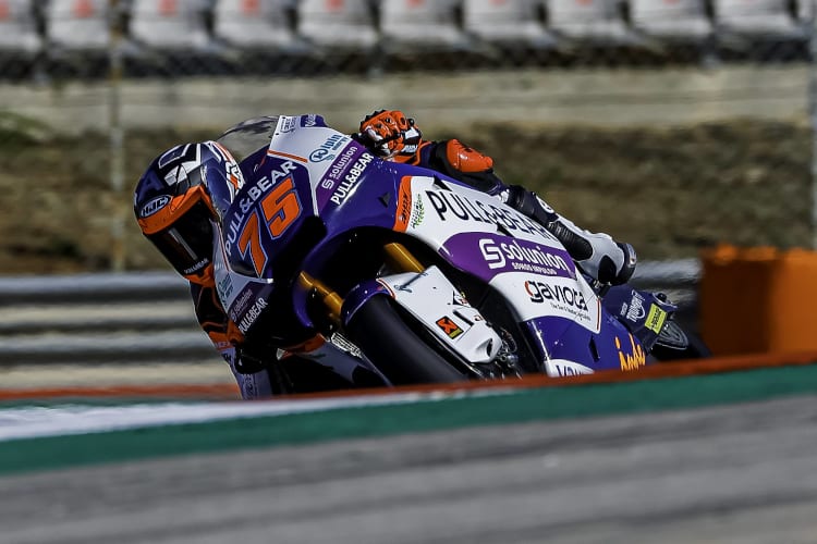 Erstmals auf dem Moto2-Bike: Albert Arenas