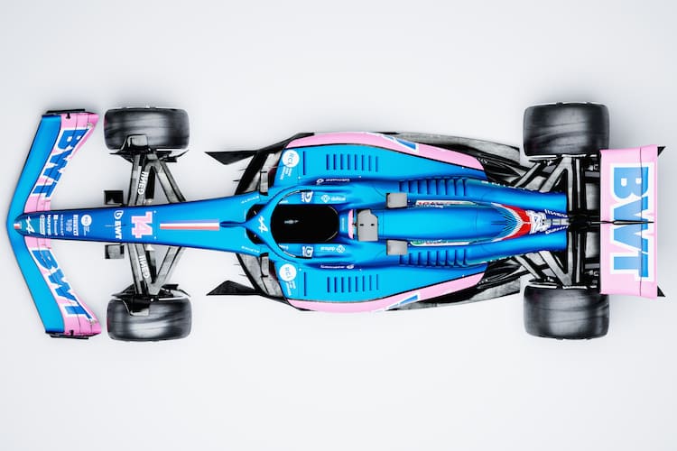 Das ist der Dienstwagen von Fernando Alonso und Esteban Ocon