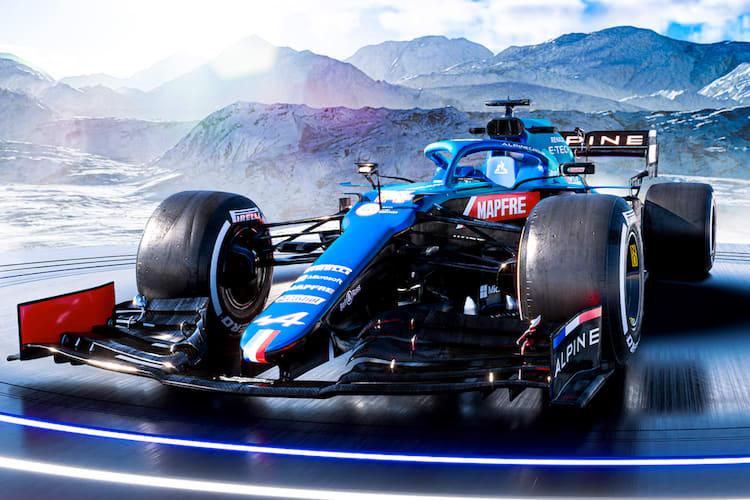 Der neue Alpine-Rennwagen