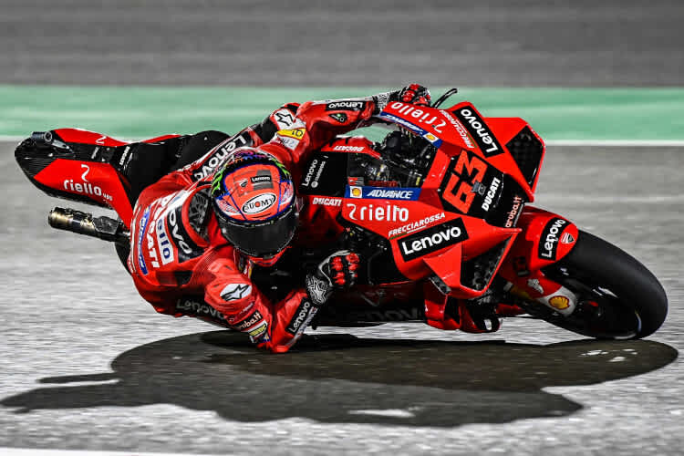 Pecco Bagnaia war mit seinem Qualifying nicht ganz zufrieden