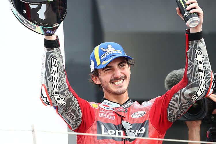 Misano-Triumph für Pecco Bagnia und Ducati